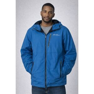 Eddie Bauer WeatherEdge EB700 Fill Hooded Down Jacket Blue Men’s Medium